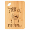 Planche bambou gravée personnalisée femme homme idée cadeau Fête des Mères Fête des Pères apéro papa maman prénom cuisine plateau fromage