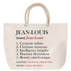 Sac Fête des Mères Mamie Famille Idée Cadeau anniversaire Noël Travail Boulot Métier Départ Retraite Collègue Femme cabas shopping plage