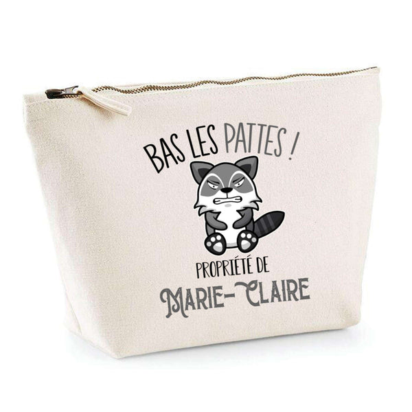 Trousse pochette de rangement maquillage Fête des Mères Mamie Famille Idée Cadeau anniversaire Noël Travail Boulot Métier Départ Retraite Collègue Femme