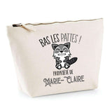 Trousse pochette de rangement maquillage Fête des Mères Mamie Famille Idée Cadeau anniversaire Noël Travail Boulot Métier Départ Retraite Collègue Femme