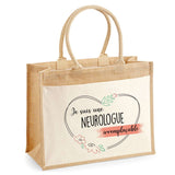 Sac Fête des Mères Mamie MAman Soeur Femme Famille Idée Cadeau anniversaire Noël Travail Boulot Métier Départ Retraite Collègue Femme cabas shopping plage