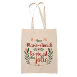 Sac Tote Bag Fête des Mères Fêtes des Pères Mamie Papi Famille Idée Cadeau anniversaire Noël Travail Boulot Métier Départ Retraite Collègue Femme Homme