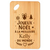 Planche à découper cadeau Noël famille amis papa maman mamie papi, idée cadeau apéro et cuisine, Secret Santa