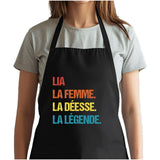 Cadeau Cuisinier cuisinière mère maman papa père mamie papi Vêtement Blouse de protection Barbecue Jardinage Tablier de Travail Tâches ménagères 
