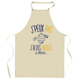 Cadeau Cuisinier cuisinière mère maman papa père mamie papi Vêtement Blouse de protection Barbecue Jardinage Tablier de Travail Tâches ménagères 
