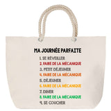 Sac Fête des Mères Fete des Pères Papi Mamie Famille Cadeau anniversaire Noël Travail Boulot Métier Retraite Collègue Femme Homme Cabas