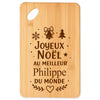 Planche à découper cadeau Noël famille amis papa maman mamie papi, idée cadeau apéro et cuisine, Secret Santa