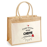 Sac Fête des Mères Mamie MAman Soeur Femme Famille Idée Cadeau anniversaire Noël Travail Boulot Métier Départ Retraite Collègue Femme cabas shopping plage