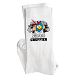 Chaussettes originales en coton, idée cadeau drôle tendance mère maman papa père mamie papi anniversaire noel 