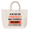 Sac Fête des Mères Mamie Famille Idée Cadeau anniversaire Noël Travail Boulot Métier Départ Retraite Collègue Femme cabas shopping plage