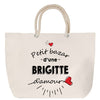 Sac Fête des Mères Mamie Famille Idée Cadeau anniversaire Noël Travail Boulot Métier Départ Retraite Collègue Femme cabas shopping plage