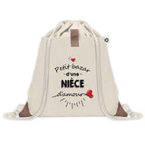 Sac à dos avec pochette Bazar d'une Nièce d'amour