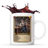 fete des peres papa carte geek gamer cadeau anniversaire noel mug tasse café 