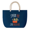 Sac de plage Bleu anse corde J'peux Pas Bricolage