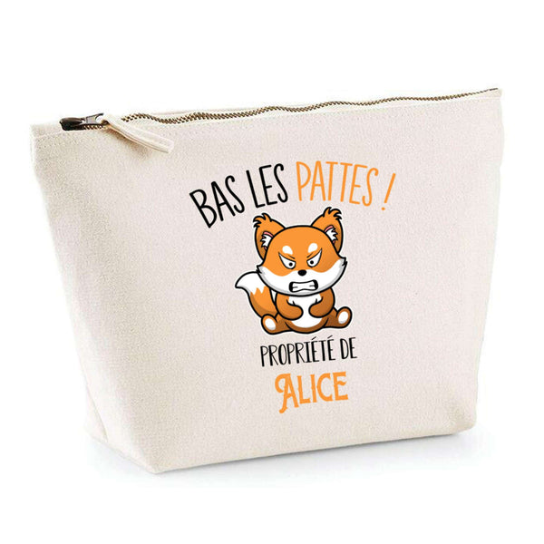 Trousse pochette de rangement maquillage Fête des Mères Mamie Famille Idée Cadeau anniversaire Noël Travail Boulot Métier Départ Retraite Collègue Femme