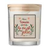 noël cadeau départ retraite travail collègue idée fête des mères boulot soeur grand-mères santa anniversaire femme fille saint valentin mamie maman bougie candle homme papa grand-père soeur frère