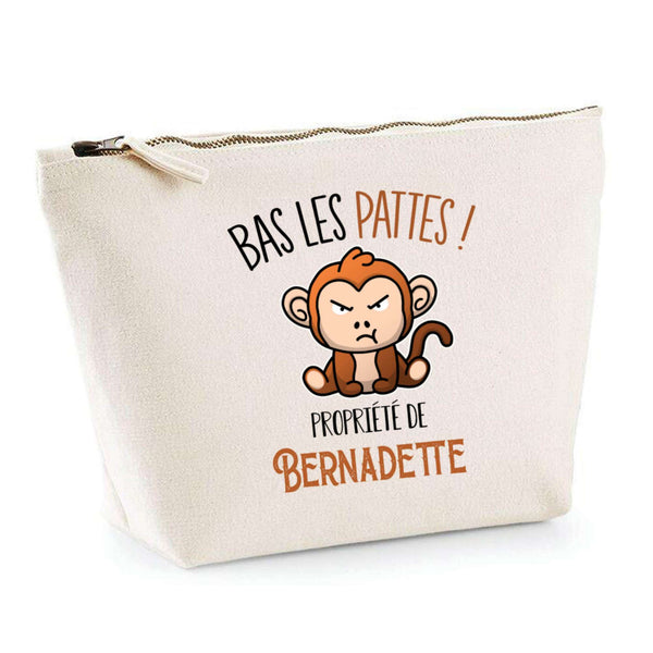 Trousse pochette de rangement maquillage Fête des Mères Mamie Famille Idée Cadeau anniversaire Noël Travail Boulot Métier Départ Retraite Collègue Femme