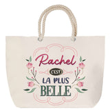 Sac Fête des Mères Mamie Famille Idée Cadeau anniversaire Noël Travail Boulot Métier Départ Retraite Collègue Femme cabas shopping plage