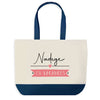 Sac de shopping bleu Nadege en Vacances