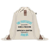 Sac à dos avec pochette Une Professeure Formidable