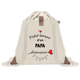 Sac à dos avec pochette Bazar d'un Papa d'amour