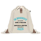 Sac à dos avec pochette Une Snowboardeuse Formidable