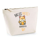 Trousse pochette de rangement maquillage Fête des Mères Mamie Famille Idée Cadeau anniversaire Noël Travail Boulot Métier Départ Retraite Collègue Femme
