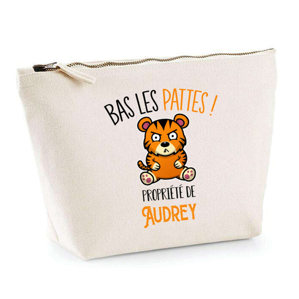 Trousse pochette de rangement maquillage Fête des Mères Mamie Famille Idée Cadeau anniversaire Noël Travail Boulot Métier Départ Retraite Collègue Femme