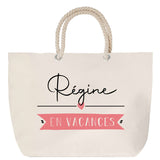 Sac Fête des Mères Mamie Famille Idée Cadeau anniversaire Noël Travail Boulot Métier Départ Retraite Collègue Femme cabas shopping plage