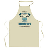 Cadeau Cuisinier cuisinière mère maman papa père mamie papi Vêtement Blouse de protection Barbecue Jardinage Tablier de Travail Tâches ménagères 
