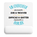 Tapis de souris ergonomique avec repose-poignet, accessoire bureau pour femme et homme, fête des pères, cadeau pas cher, idée cadeau fête des mères, secret santa, départ à la retraite, télétravail et gaming