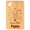 Planche à découper Joyeux noël Papou cerf