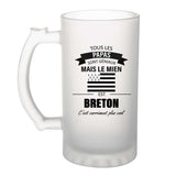 Chope de bière homme personnalisé idée cadeau homme Chope de bière original homme Chope de bière prénom cadeau noël anniversaire secret santa Verre à Bière pinte