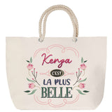Sac Fête des Mères Mamie Famille Idée Cadeau anniversaire Noël Travail Boulot Métier Départ Retraite Collègue Femme cabas shopping plage