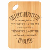 Planche bambou gravée personnalisée homme idée cadeau Fête des Pères apéro 30×20 prénom cuisine plateau fromage anniversaire noel papa papi 