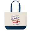 Sac de shopping bleu Boulanger Meilleur du Monde