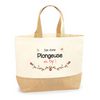 Sac Jute Fête des Mères Fêtes des Pères Mamie Papi Famille Idée Cadeau anniversaire Noël Travail Boulot Métier Départ Retraite Collègue Femme Homme