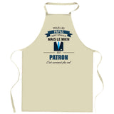 Cadeau Cuisinier cuisinière mère maman papa père mamie papi Vêtement Blouse de protection Barbecue Jardinage Tablier de Travail Tâches ménagères 