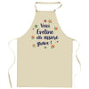 Cadeau Cuisinier cuisinière mère maman papa père mamie papi Vêtement Blouse de protection Barbecue Jardinage Tablier de Travail Tâches ménagères 