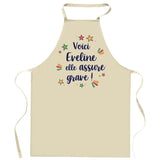 Cadeau Cuisinier cuisinière mère maman papa père mamie papi Vêtement Blouse de protection Barbecue Jardinage Tablier de Travail Tâches ménagères 