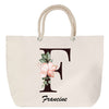 Sac Fête des Mères Mamie Famille Idée Cadeau anniversaire Noël Travail Boulot Métier Départ Retraite Collègue Femme cabas shopping plage