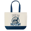 Sac de shopping bleu J'peux pas Voile