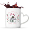 Mug personnalisé, idée cadeau pour maman, femme collègue saint valentin Noël, anniversaire, fête des mères Secret Santa