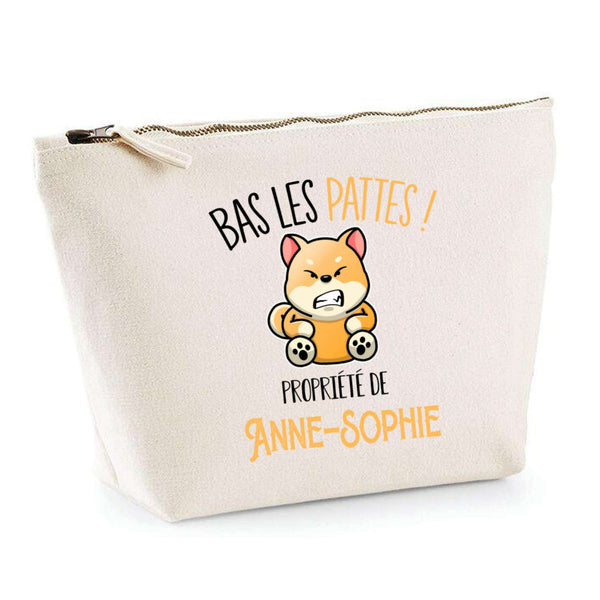 Trousse pochette de rangement maquillage Fête des Mères Mamie Famille Idée Cadeau anniversaire Noël Travail Boulot Métier Départ Retraite Collègue Femme