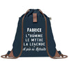 sac a dos homme bleu coton recycle avec pochette idee cadeau utile pour collegue papa ou ami cadeau homme noel anniversaire secret santa ou depart a la retraite sac durable pratique et robuste design sobre et elegant