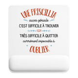 Tapis de souris ergonomique avec repose-poignet, accessoire bureau pour femme et homme, fête des pères, cadeau pas cher, idée cadeau fête des mères, secret santa, départ à la retraite, télétravail et gaming
