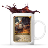 fete des peres papa carte geek gamer cadeau anniversaire noel mug tasse café 