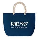 Sac de plage Bleu anse corde Cuvée 1997