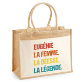 Sac Fête des Mères Mamie MAman Soeur Femme Famille Idée Cadeau anniversaire Noël Travail Boulot Métier Départ Retraite Collègue Femme cabas shopping plage