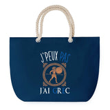 Sac de plage Bleu anse corde J'peux Pas Grec